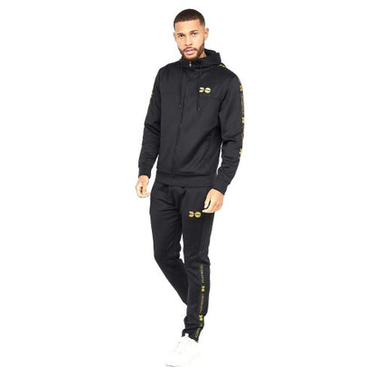 Front - Crosshatch Mens Trackside Tracksuit