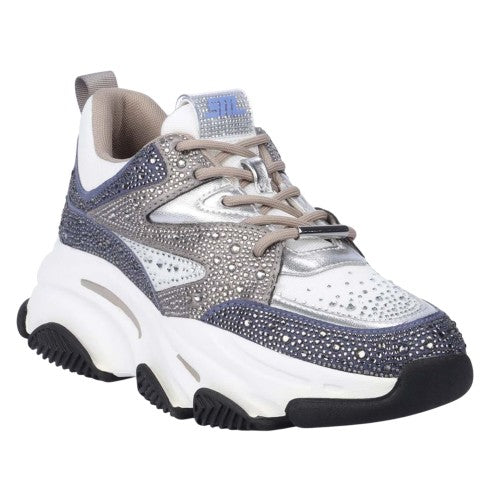 Front - Steve Madden Womens/Ladies Privy Trainers