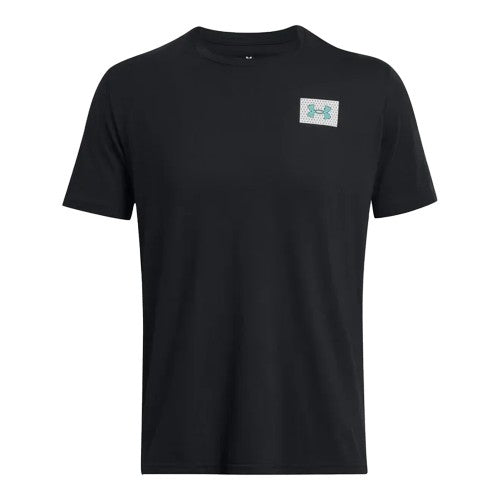 Front - Under Armour Mens Logo Colour Block T-Shirt