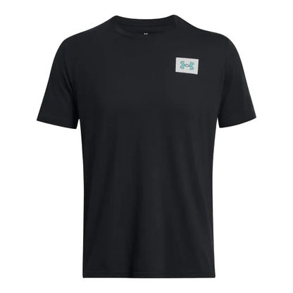 Front - Under Armour Mens Logo Colour Block T-Shirt