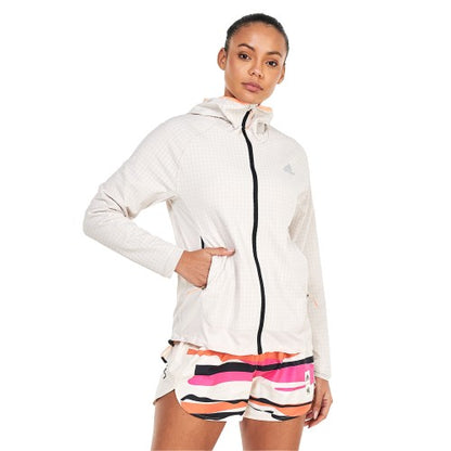 Front - Adidas Womens/Ladies X-City Running Soft Shell Jacket