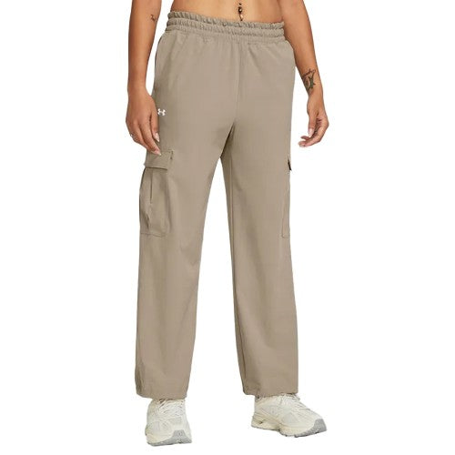 Front - Under Armour Womens/Ladies Rival Woven Cargo Trousers