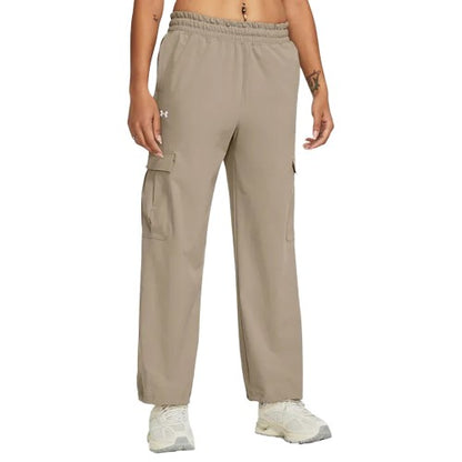 Front - Under Armour Womens/Ladies Rival Woven Cargo Trousers