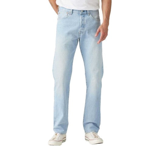 Front - Levis Mens 501 Original Jeans