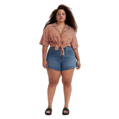 Front - Levis Womens/Ladies 80´s Mom Shorts