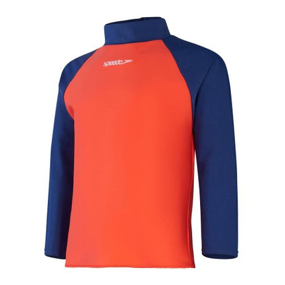 Front - Speedo Childrens/Kids Learn To Swim Rash Top