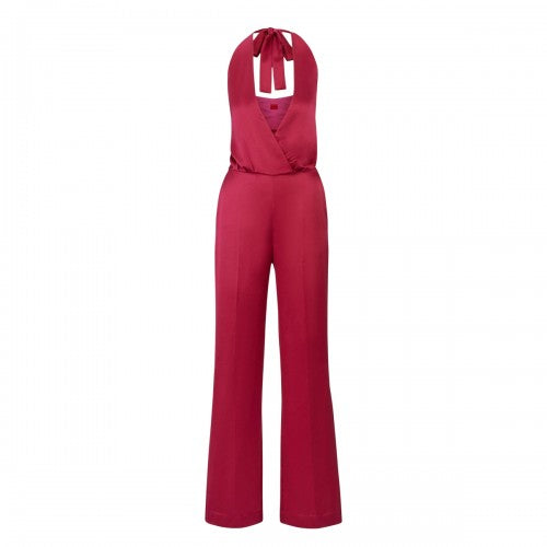 Front - Hugo Womens/Ladies Kapagna-1 Satin Jumpsuit