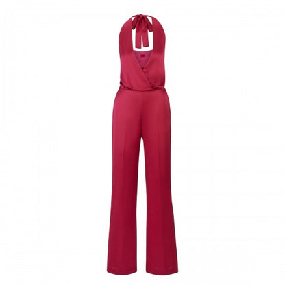 Front - Hugo Womens/Ladies Kapagna-1 Satin Jumpsuit