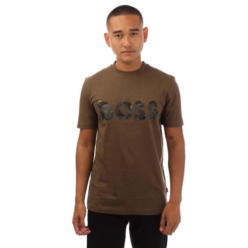 Front - Boss Mens Tiburt 42 T-Shirt