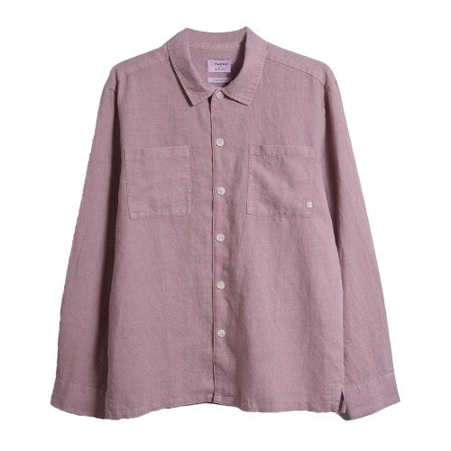 Front - Farah Mens Nelson Slub Shirt