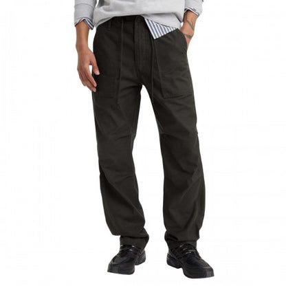 Front - Levis Mens Surplus Straight Leg Loose Trousers