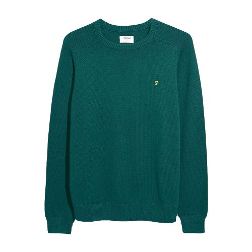 Front - Farah Mens Kingsbury Crew Neck Sweatshirt