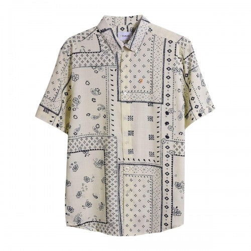 Front - Farah Mens All-Over Print Shirt
