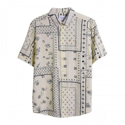 Front - Farah Mens All-Over Print Shirt