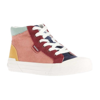 Front - Rocket Dog Womens/Ladies Cheery Corduroy High-top Trainers