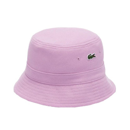Front - Lacoste Logo Pique Bucket Hat