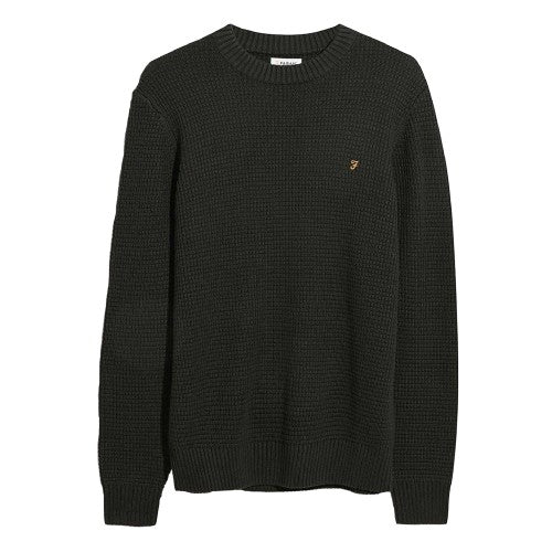 Front - Farah Mens Foraker Crew Neck Sweatshirt
