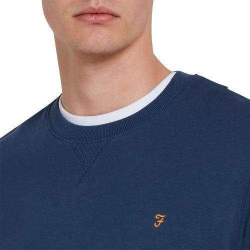 Front - Farah Mens Tim Crew Neck Sweatshirt