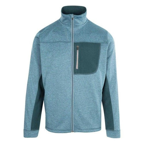 Front - Trespass Mens Radnage Full Zip Fleece Jacket