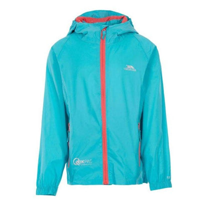 Front - Trespass Womens/Ladies Qikpac Packaway Waterproof Jacket