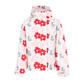 Front - Trespass Childrens/Kids Hopeful Flowers Waterproof Jacket