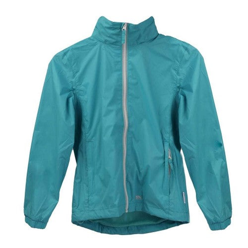 Front - Trespass Childrens/Kids Sabrina Waterproof Jacket
