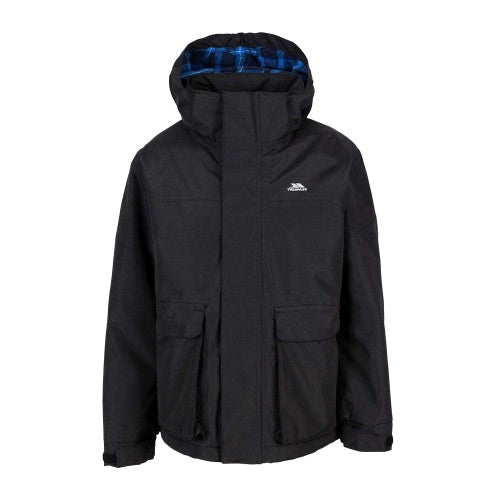 Front - Trespass Childrens/Kids Lost Waterproof Jacket