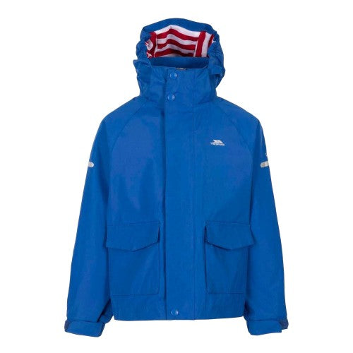 Front - Trespass Childrens/Kids Bluster Waterproof Jacket