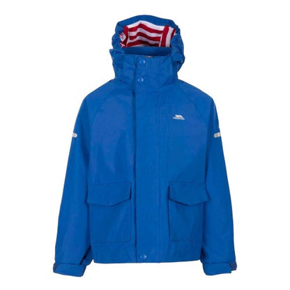 Front - Trespass Childrens/Kids Bluster Waterproof Jacket