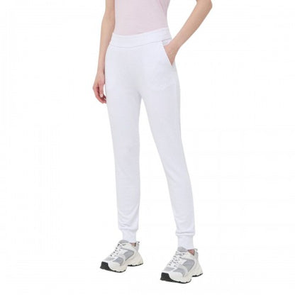Front - Emporio Armani Womens/Ladies Cotton Trousers