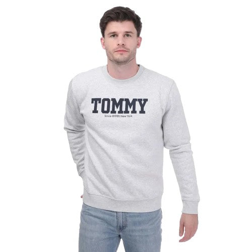 Front - Tommy Hilfiger Unisex Adult Back Print Logo Sweatshirt
