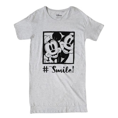 Front - Disney Womens/Ladies # Smile T-Shirt Dress