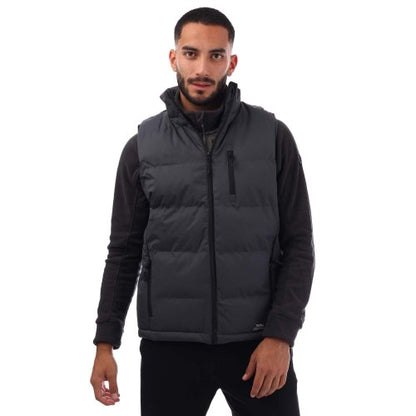 Front - Trespass Unisex Adult Karthy Padded Gilet