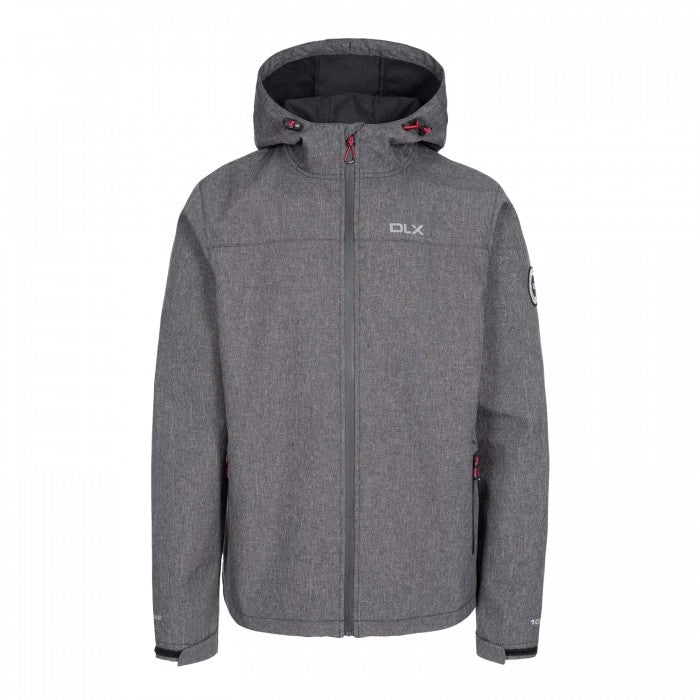 Front - Trespass Mens Gabe DLX Soft Shell Jacket