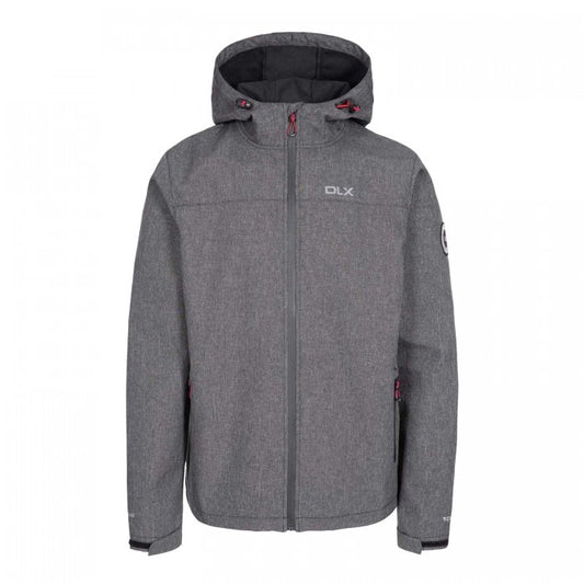 Front - Trespass Mens Gabe DLX Soft Shell Jacket