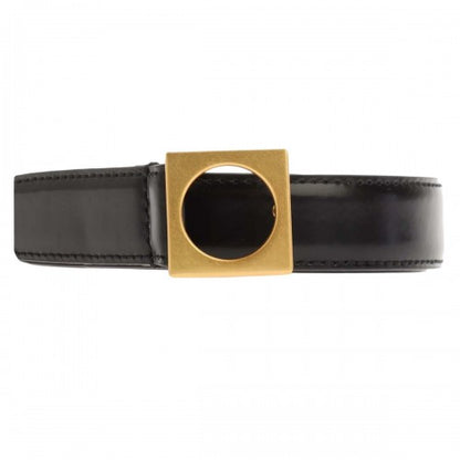 Front - Emporio Armani Mens Cow Leather Belt