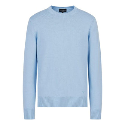Front - Armani Exchange Mens Crew Neck Sweatshirt