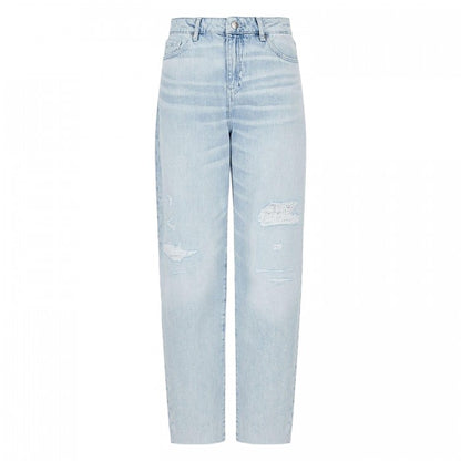 Front - Armani Exchange Womens/Ladies J81 Straight Jeans