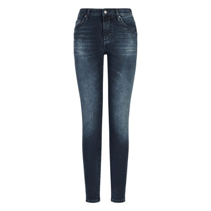 Front - Armani Exchange Womens/Ladies J69 Super Skinny Jeans