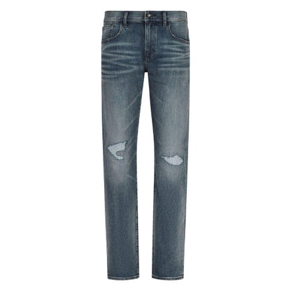 Front - Armani Exchange Mens J13 Slim Jeans