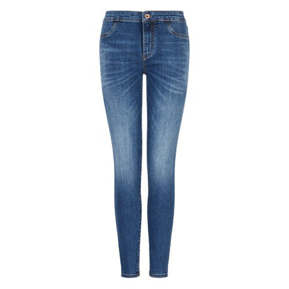 Front - Armani Exchange Womens/Ladies J12 Lift Up Jeans