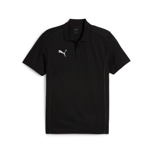 Front - Puma Mens TeamFINAL Casuals Polo Shirt