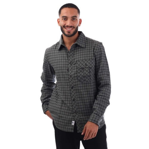 Front - Trespass Mens Snyper Checked Shirt