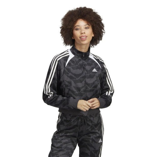 Front - Adidas Womens/Ladies Tiro Suit Up Lifestyle Track Jacket