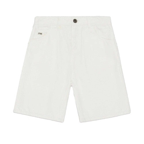 Front - Emporio Armani Childrens/Kids Denim Shorts