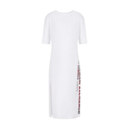 Front - Armani Exchange Womens/Ladies Cotton Dress