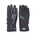 Front - Trespass Unisex Adult Alpini Waterproof Leather Palm Gloves