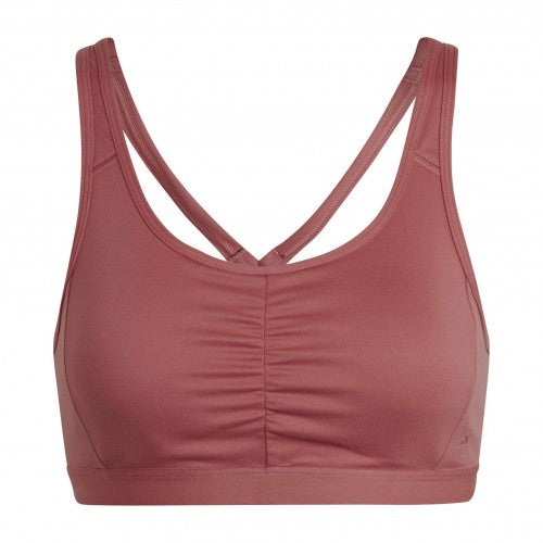 Front - Adidas Womens/Ladies Coreessentials Medium Support Bra