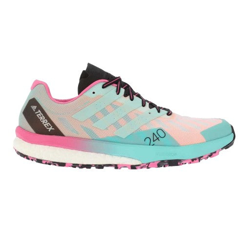 Front - Adidas Mens Terrex Speed Ultra Trail Running Shoes