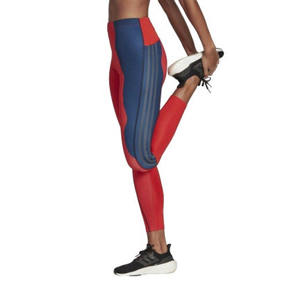 Front - Adidas Womens/Ladies Marimekko Run Icons 3 Stripes Leggings